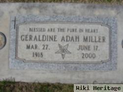 Geraldine Adah Shell Miller