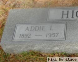 Addie Lucille Yates Higgins