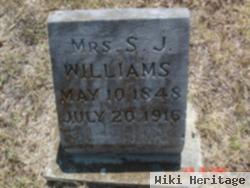 Sarah Jane (Gardner?) Williams