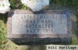 Infant Daughter Rosemeyer