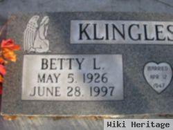 Betty Loraine Woodard Klinglesmith