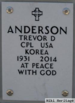 Trevor D Anderson