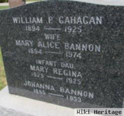 Mary Regina Gahagan