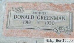 Donald Robert Greenman