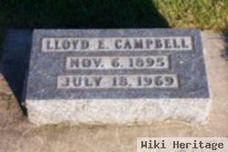 Lloyd Earl "tobe" Campbell