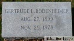 Gertrude L Bodenheimer