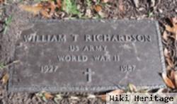 William T Richardson