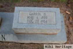 Carrol H Saxon