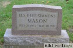 Elsie Lee Simmons Mason