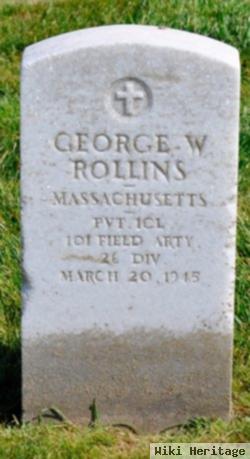 George W Rollins