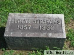 Bertha Abrahams