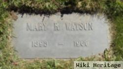 Mary Rucker Watson