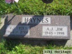 V. J. "rix" Haynes