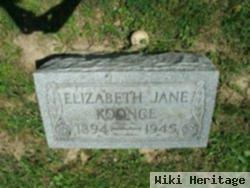 Elizabeth Jane Koonge