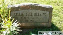 Lillie Bell Yazell Blevins