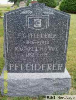 Rachel L Pfleiderer