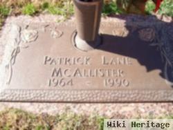 Patrick Lane Mcallister