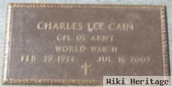 Charles Lee Cain