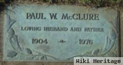 Paul W Mcclure