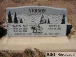 Elton (Sid) Vernon