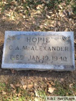 Hopie Mcmullen Mcalexander