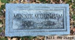 Minnie M Dunham