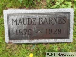 Maude M "maudie" Britton Barnes