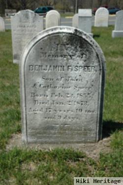 Benjamin F Speer