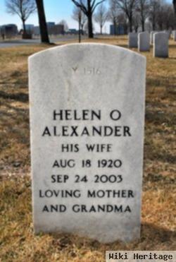 Helen O Alexander