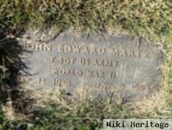 John Edward Martz