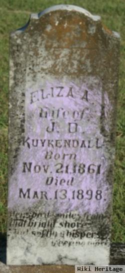 Eliza A Kuykendall