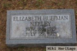 Anna Elizabeth "betty" Huffman Neeley