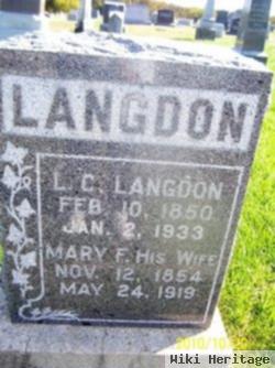 Mary Frances "frankie" Heishman Langdon