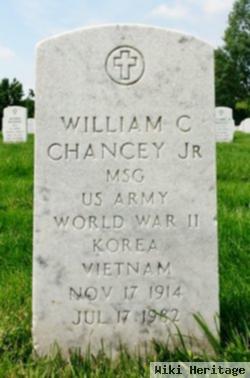 Msgt William Carl Chancey, Jr