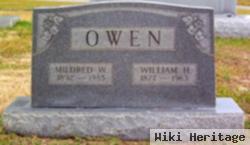 Mildred W Owen