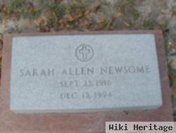 Sarah Allen Newsome