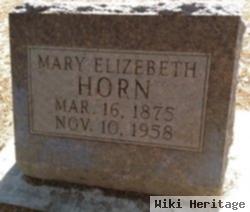 Mary Elizebeth Horn