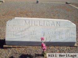 Martha Jane Hines Milligan