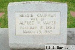 Bessie Kaufman Mayer