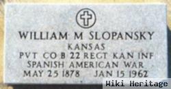 William M Slopansky