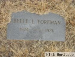 Belle L Foreman