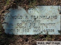 Cpl Arnold R Frankland