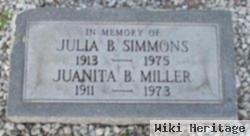 Julia B Simmons