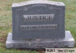 Loretta M Justice