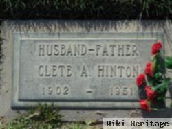 Clete Albert Barker Hinton