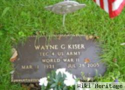 Wayne G Kiser