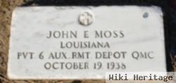 Pvt John E. Moss