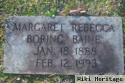 Margaret Rebecca Boring Baine