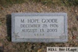 Mildred Hope Farmer Goode