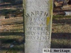 Martha I Weber